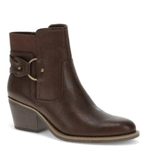 Baretraps Booties | Women Luella Block Heel Bootie Dark Brown