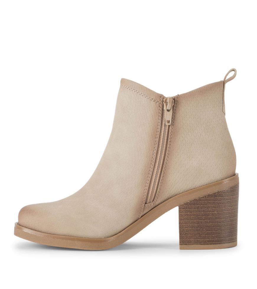 Baretraps Booties | Women Maria Block Heel Bootie Oatmeal