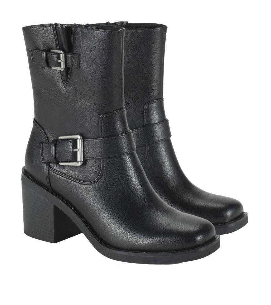 Baretraps Booties | Women Mayla Mid Calf Boot Black