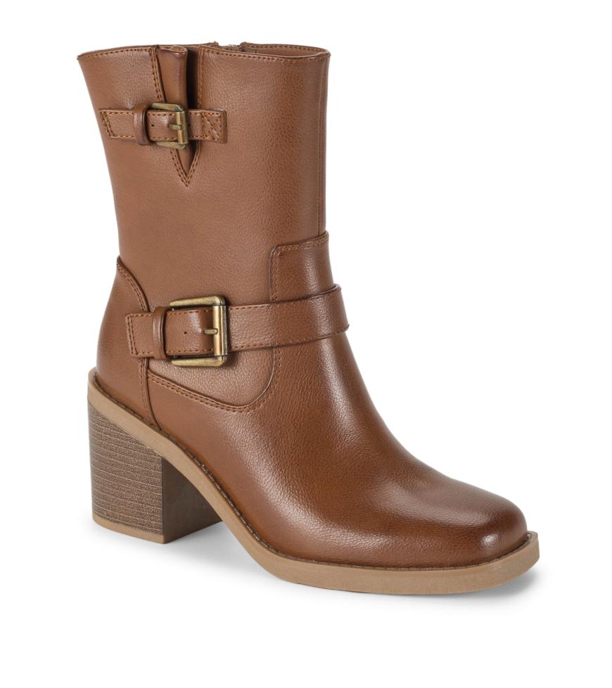 Baretraps Booties | Women Mayla Mid Calf Boot Walnut