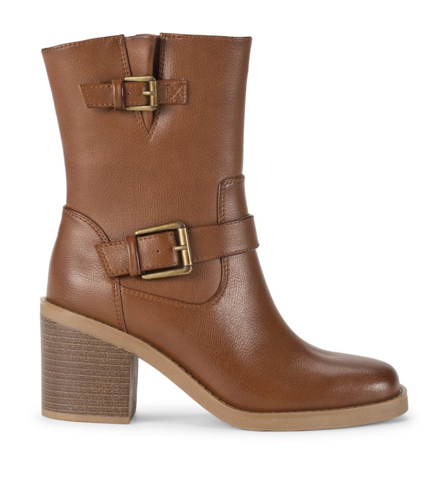 Baretraps Booties | Women Mayla Mid Calf Boot Walnut