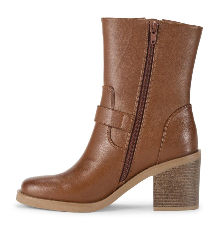 Baretraps Booties | Women Mayla Mid Calf Boot Walnut