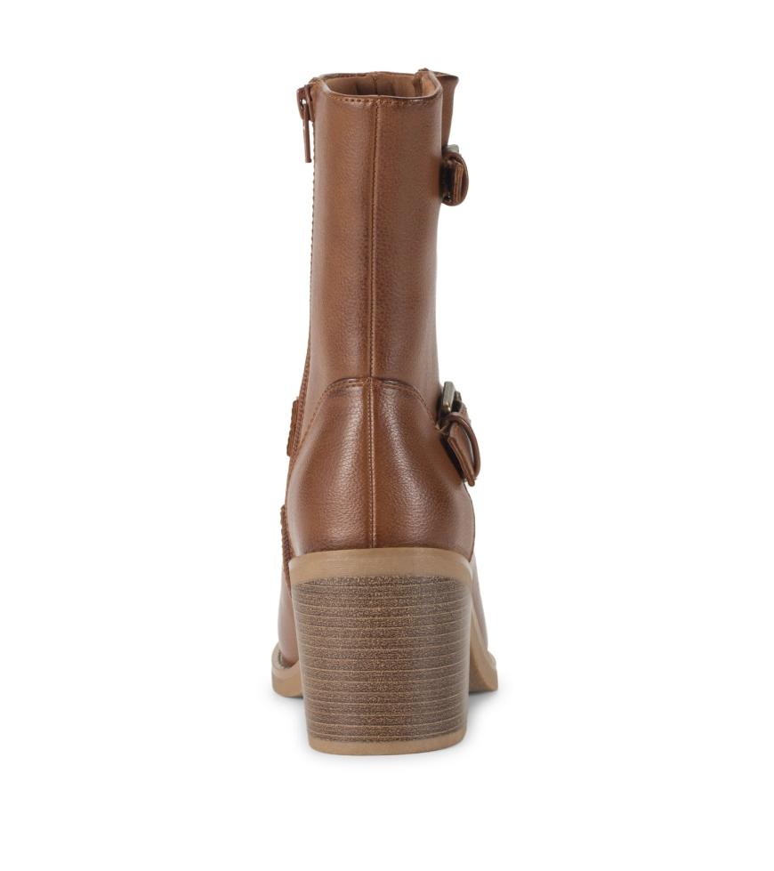 Baretraps Booties | Women Mayla Mid Calf Boot Walnut
