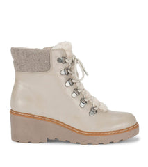 Baretraps Booties | Women Nasha Lace Up Wedge Bootie Taupe