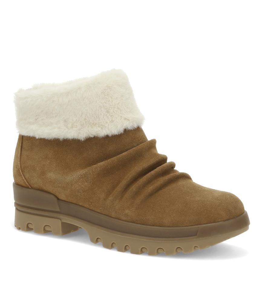 Baretraps Booties | Women Nuri Cold Weather Bootie Cognac Suede