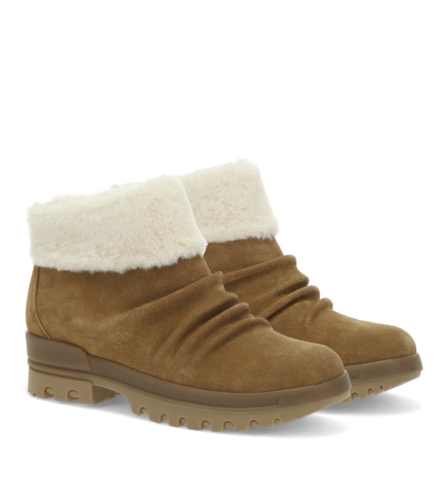 Baretraps Booties | Women Nuri Cold Weather Bootie Cognac Suede