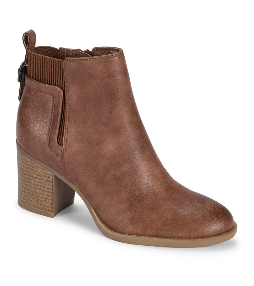 Baretraps Booties | Women Rhoslyn Block Heel Bootie Brush Brown