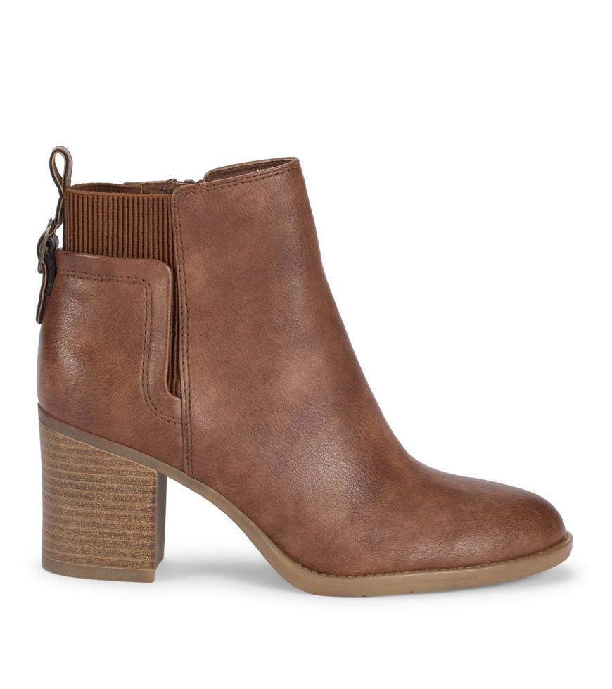Baretraps Booties | Women Rhoslyn Block Heel Bootie Brush Brown
