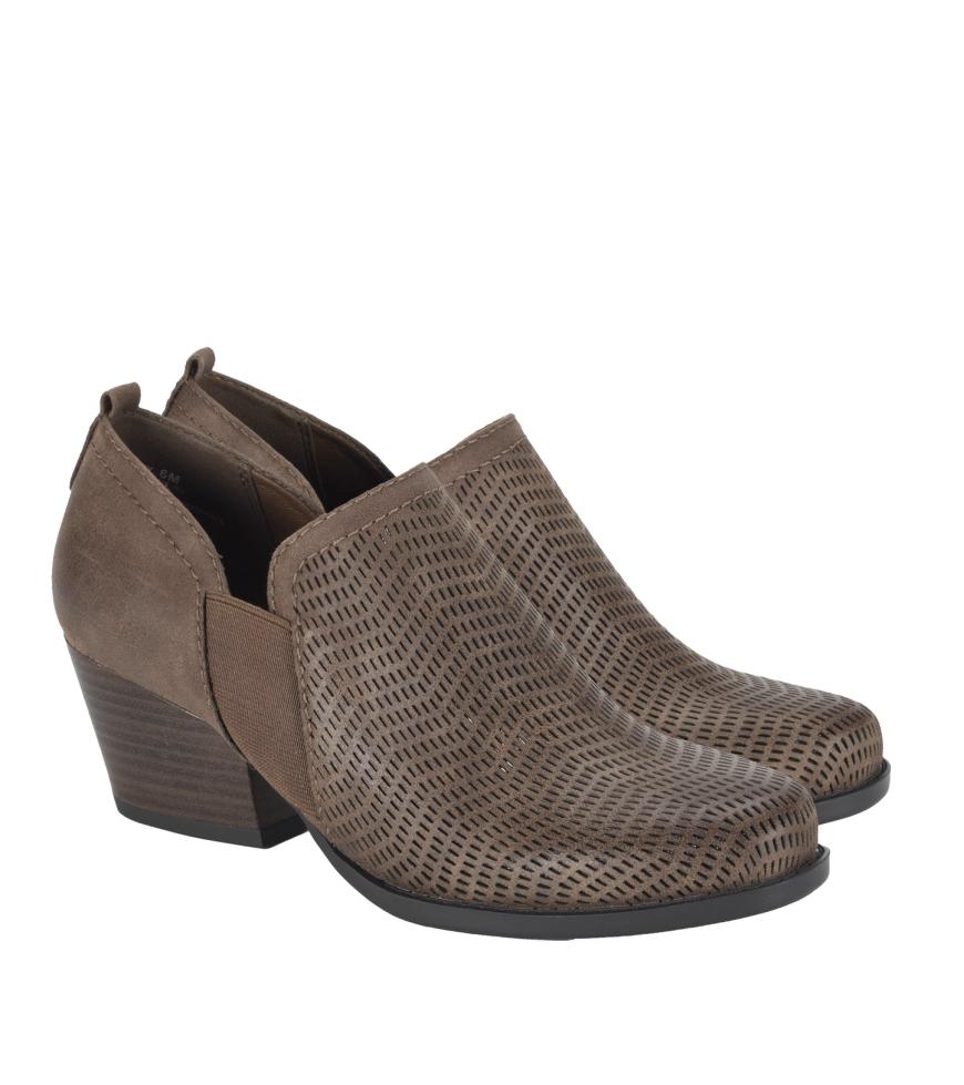 Baretraps Booties | Women Ridgely Block Heel Bootie Dark Taupe