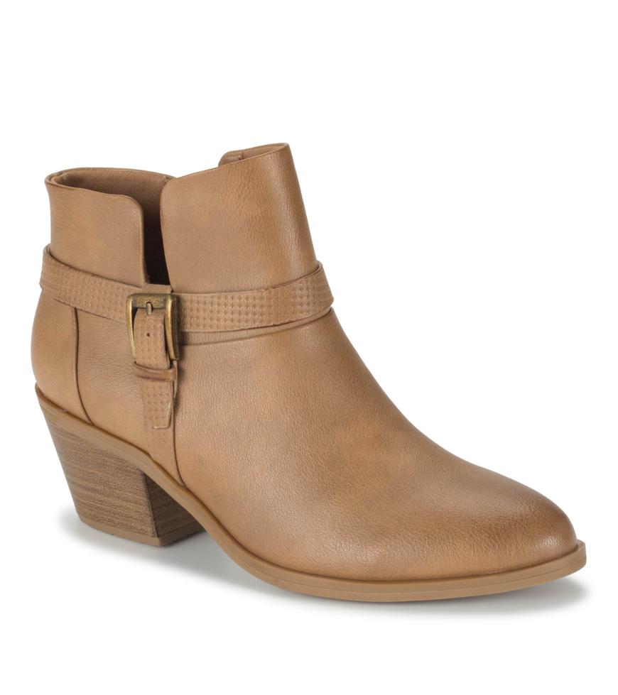 Baretraps Booties | Women Santos Block Heel Bootie Salted Caramel