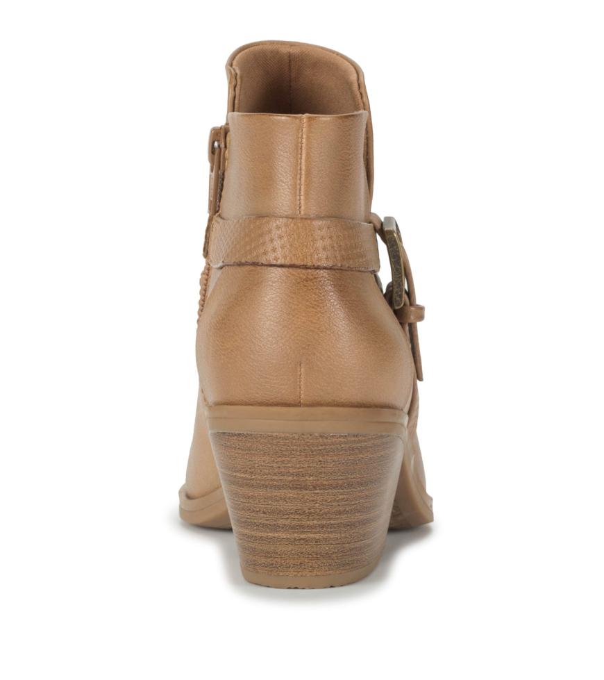 Baretraps Booties | Women Santos Block Heel Bootie Salted Caramel