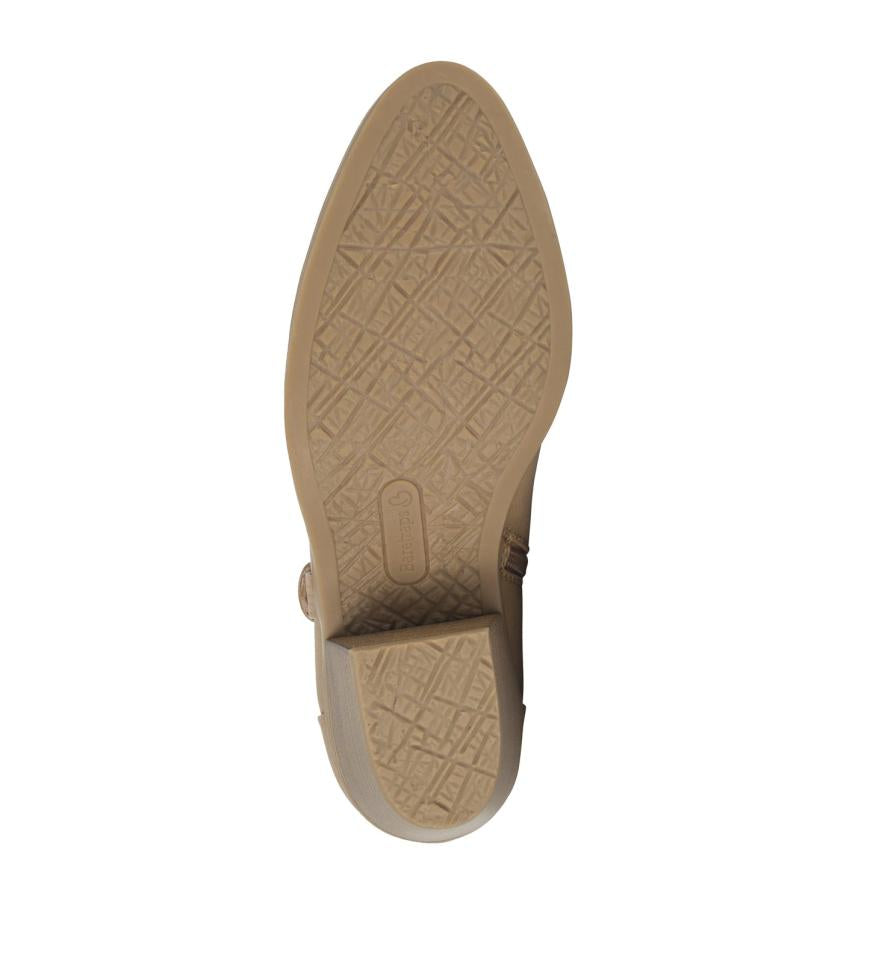 Baretraps Booties | Women Santos Block Heel Bootie Salted Caramel