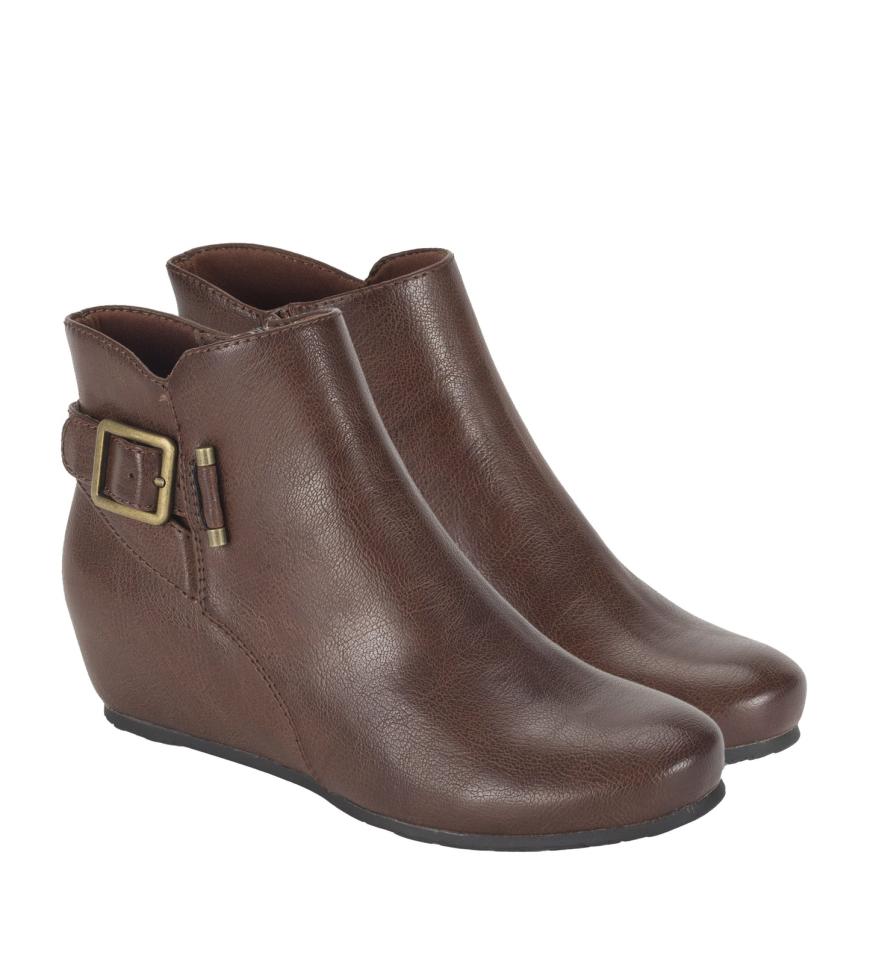 Baretraps Booties | Women Serena Wedge Bootie Oak
