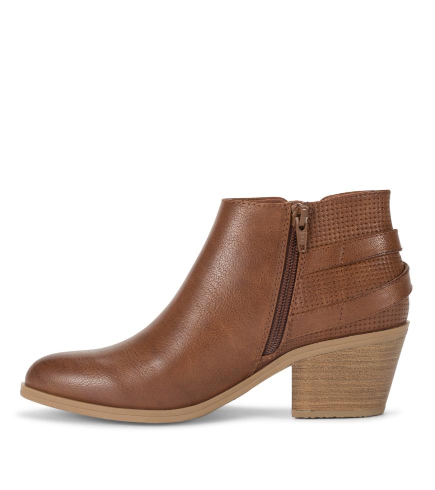 Baretraps Booties | Women Shannen Block Heel Bootie Walnut