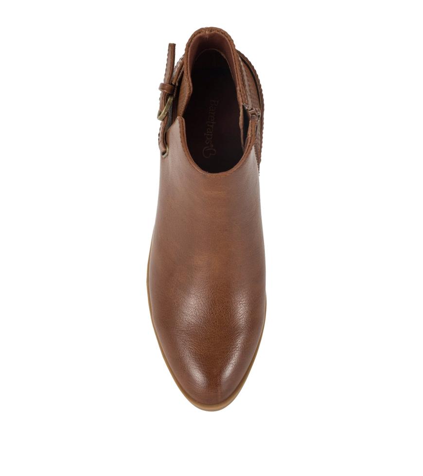 Baretraps Booties | Women Shannen Block Heel Bootie Walnut