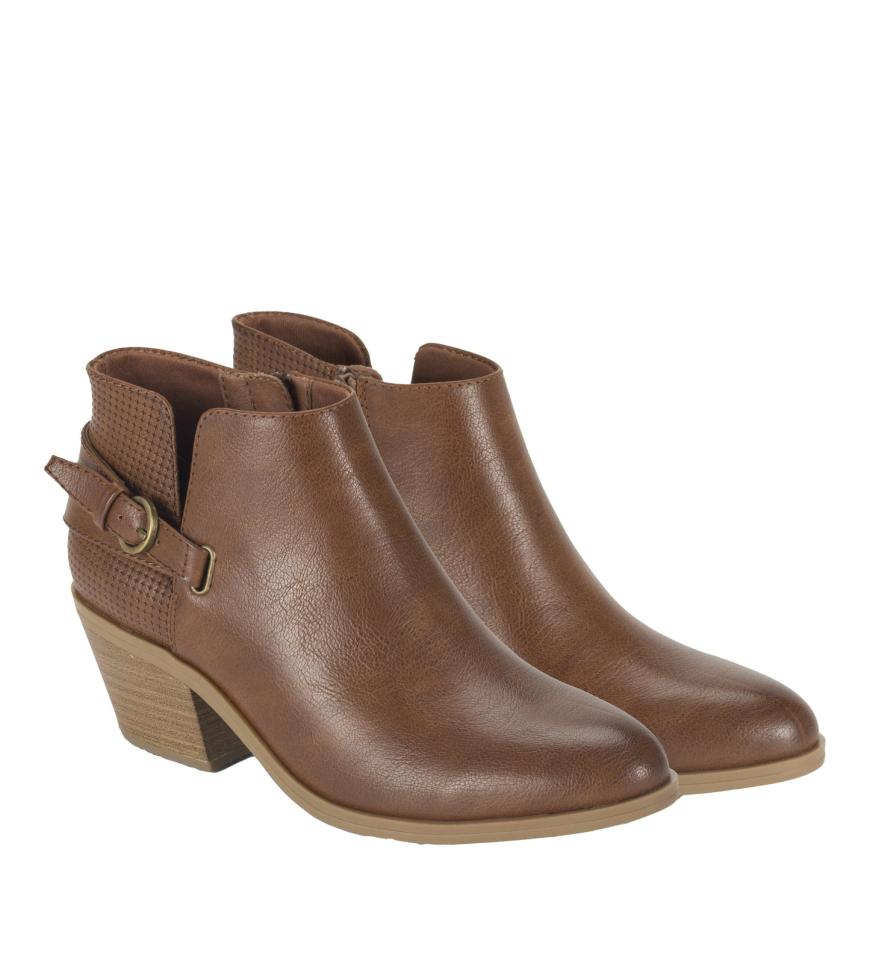 Baretraps Booties | Women Shannen Block Heel Bootie Walnut