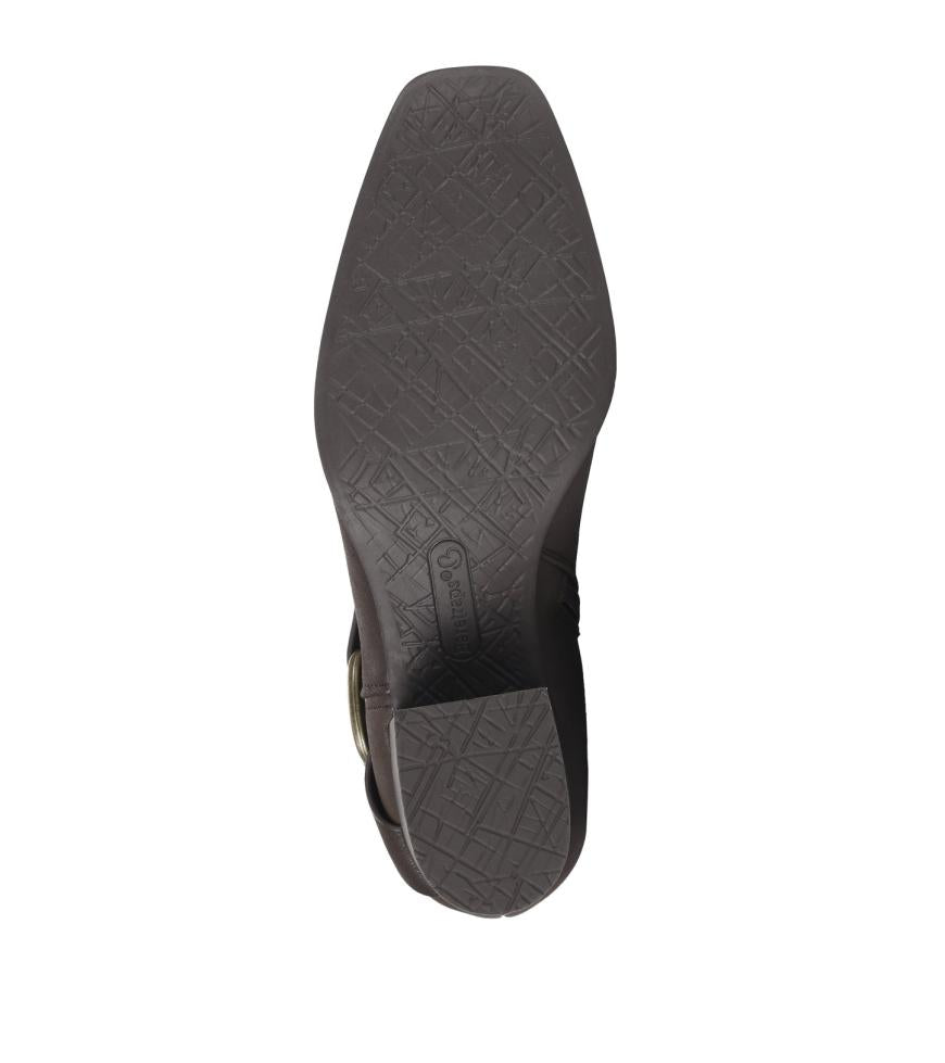 Baretraps Booties | Women Tiana Block Heel Bootie Dark Brown