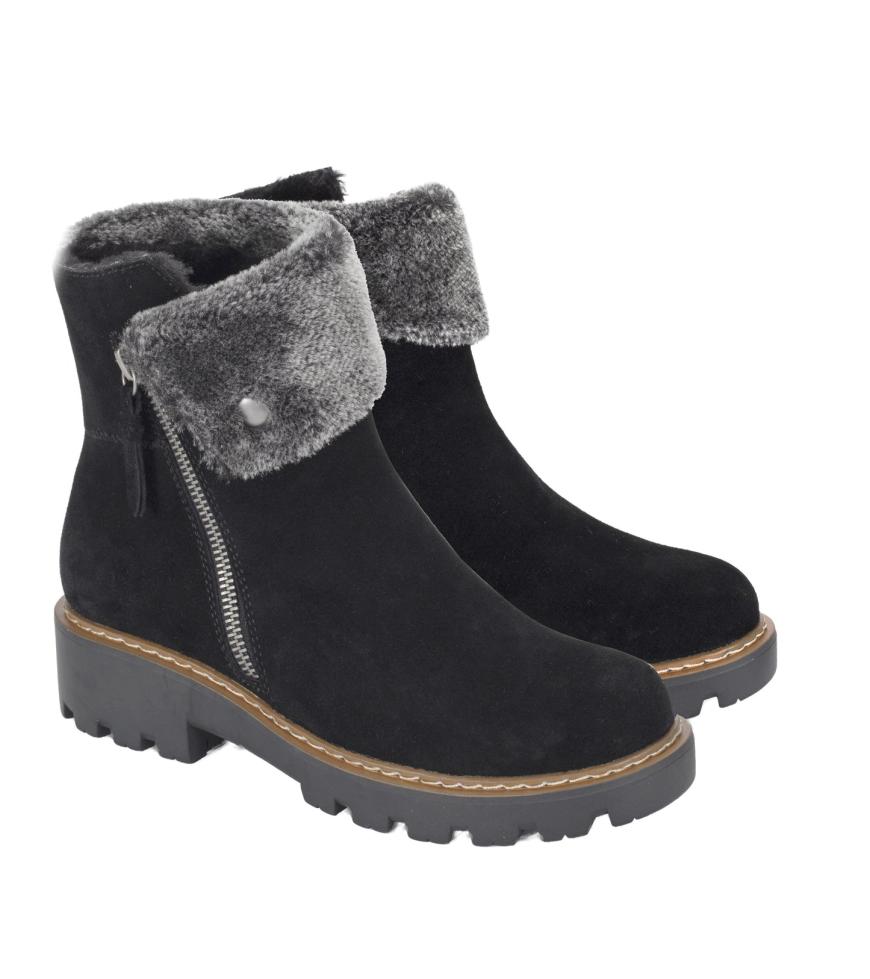 Baretraps Booties | Women Wyoming Water Resistant Boot Black Suede