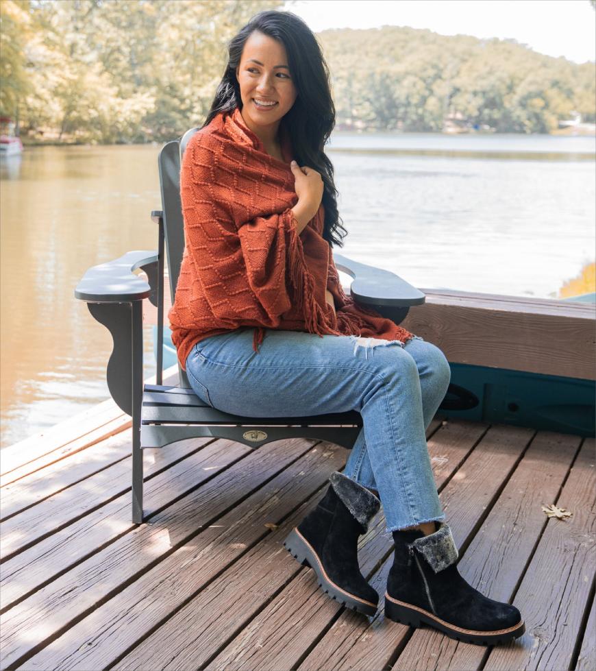Baretraps Booties | Women Wyoming Water Resistant Boot Black Suede