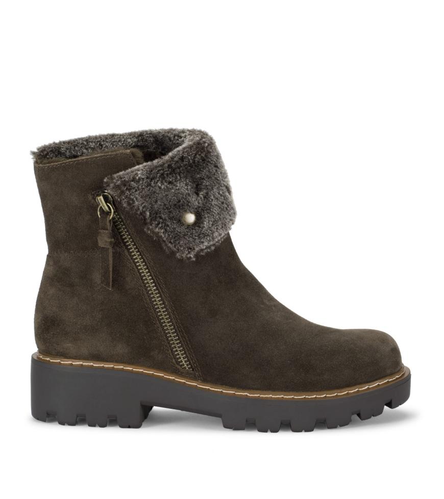 Baretraps Booties | Women Wyoming Water Resistant Boot Moss Suede