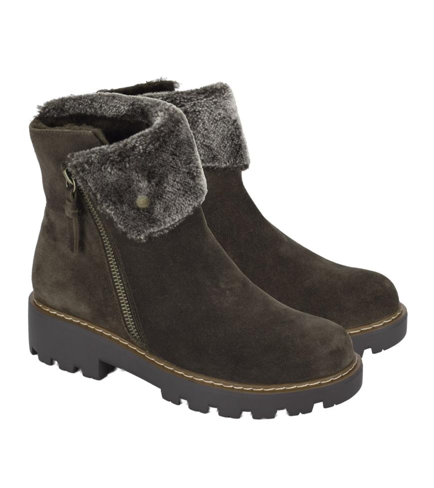 Baretraps Booties | Women Wyoming Water Resistant Boot Moss Suede