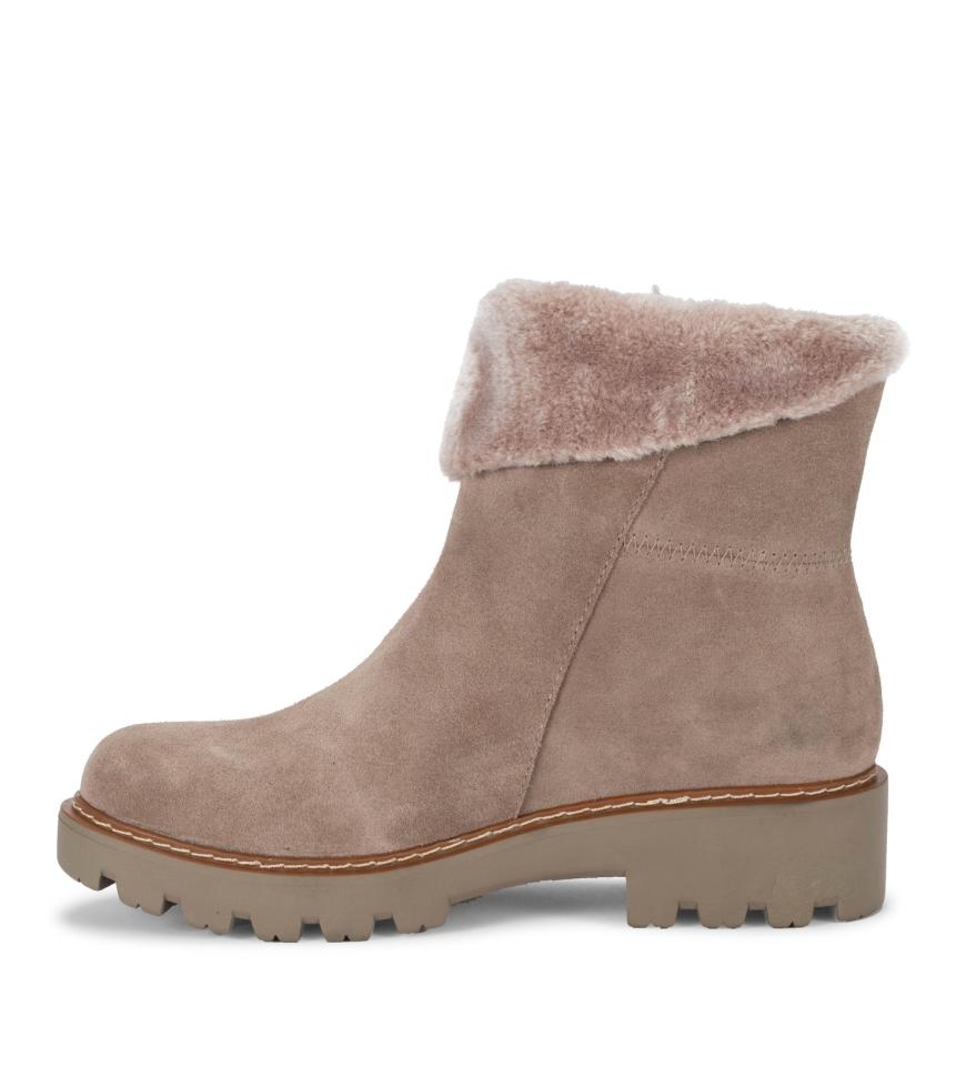 Baretraps Booties | Women Wyoming Water Resistant Boot Taupe Suede