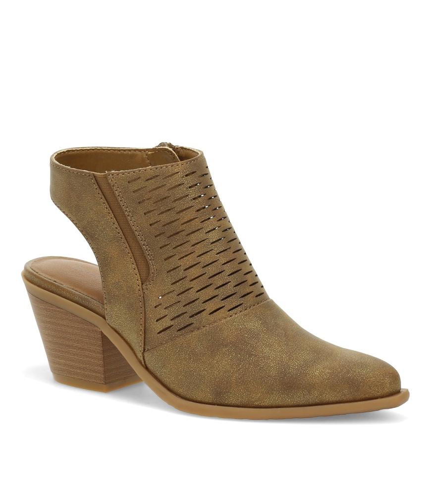 Baretraps Booties | Women Yangley Block Heel Bootie Gold