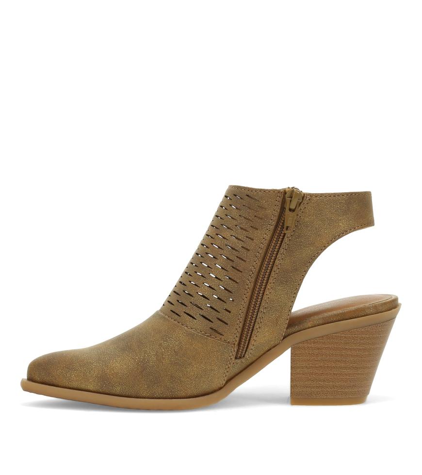 Baretraps Booties | Women Yangley Block Heel Bootie Gold