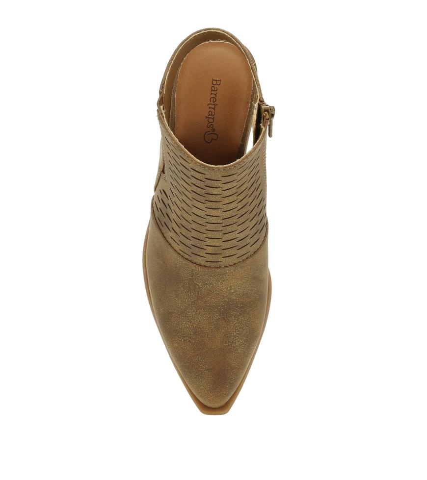 Baretraps Booties | Women Yangley Block Heel Bootie Gold