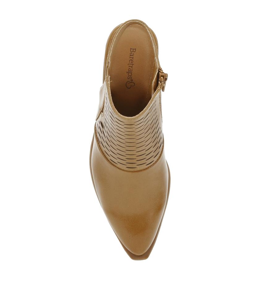 Baretraps Booties | Women Yangley Block Heel Bootie Light Almond