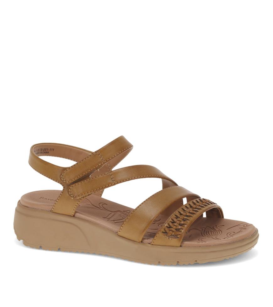 Baretraps Classic Comfort Sandals | Women Berry Sandal Caramel