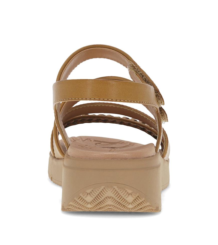 Baretraps Classic Comfort Sandals | Women Berry Sandal Caramel