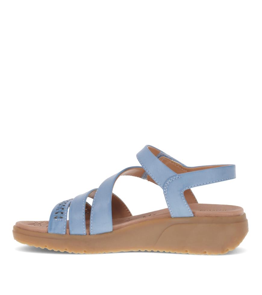 Baretraps Classic Comfort Sandals | Women Berry Sandal Island Blue