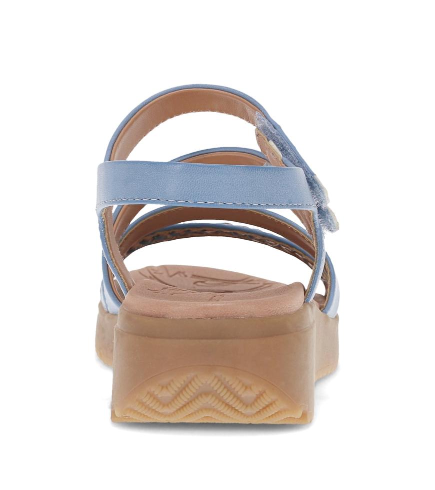 Baretraps Classic Comfort Sandals | Women Berry Sandal Island Blue