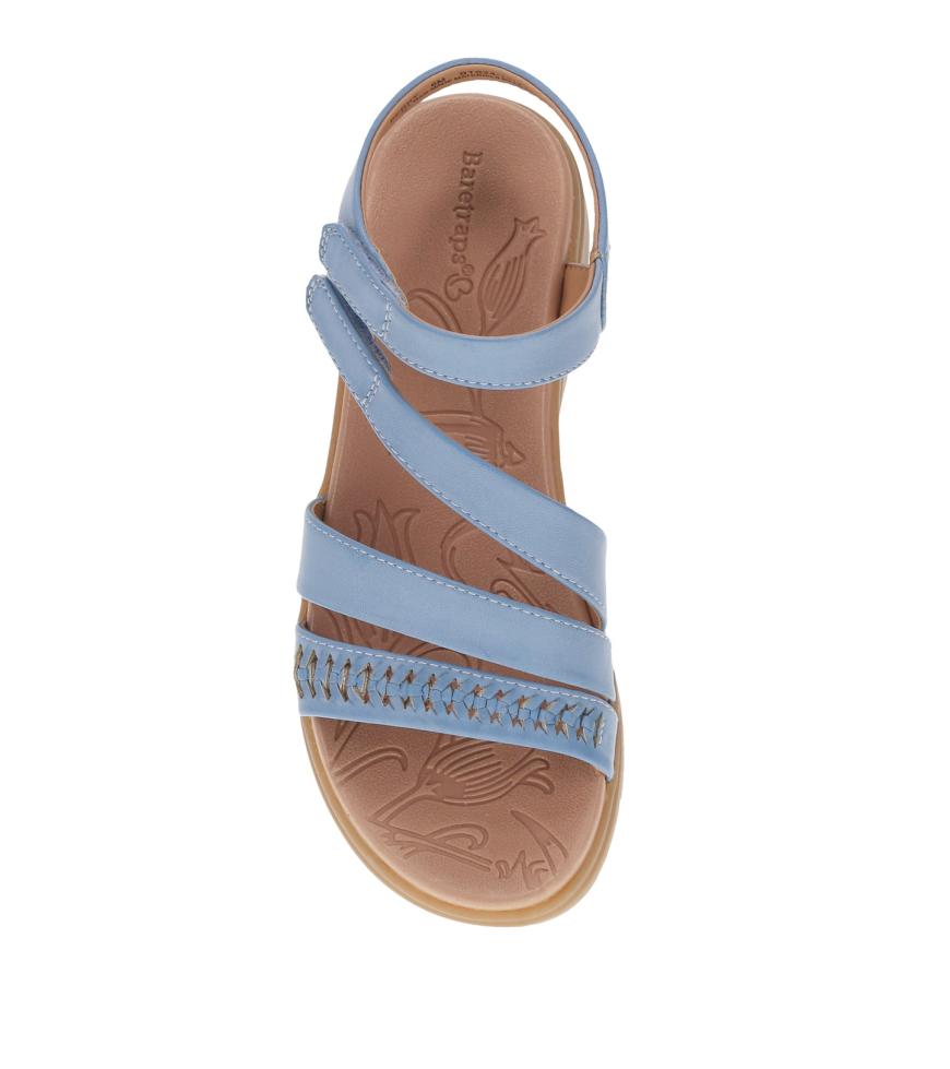 Baretraps Classic Comfort Sandals | Women Berry Sandal Island Blue