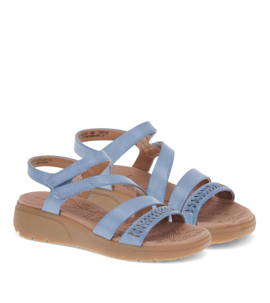Baretraps Classic Comfort Sandals | Women Berry Sandal Island Blue