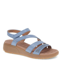 Baretraps Classic Comfort Sandals | Women Berry Sandal Island Blue