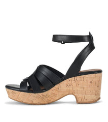 Baretraps Classic Comfort Sandals | Women Bonita Wedge Sandal Black