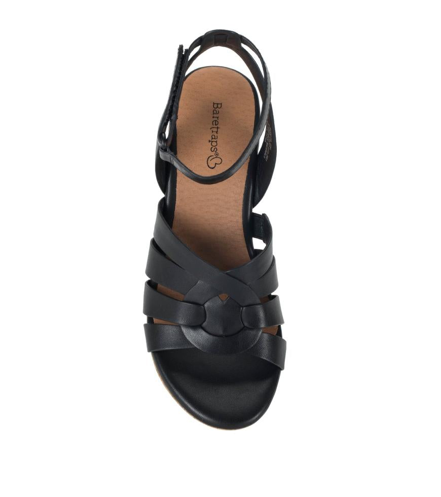 Baretraps Classic Comfort Sandals | Women Bonita Wedge Sandal Black