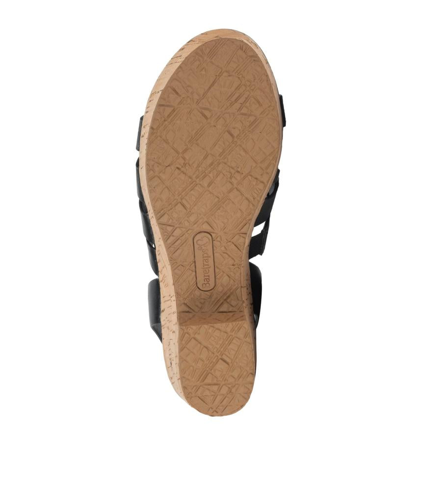 Baretraps Classic Comfort Sandals | Women Bonita Wedge Sandal Black