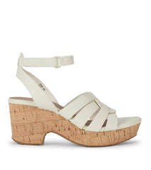 Baretraps Classic Comfort Sandals | Women Bonita Wedge Sandal Cream