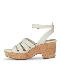 Baretraps Classic Comfort Sandals | Women Bonita Wedge Sandal Cream