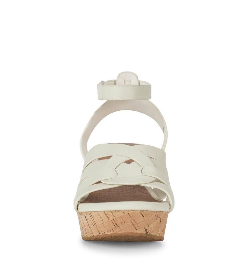 Baretraps Classic Comfort Sandals | Women Bonita Wedge Sandal Cream