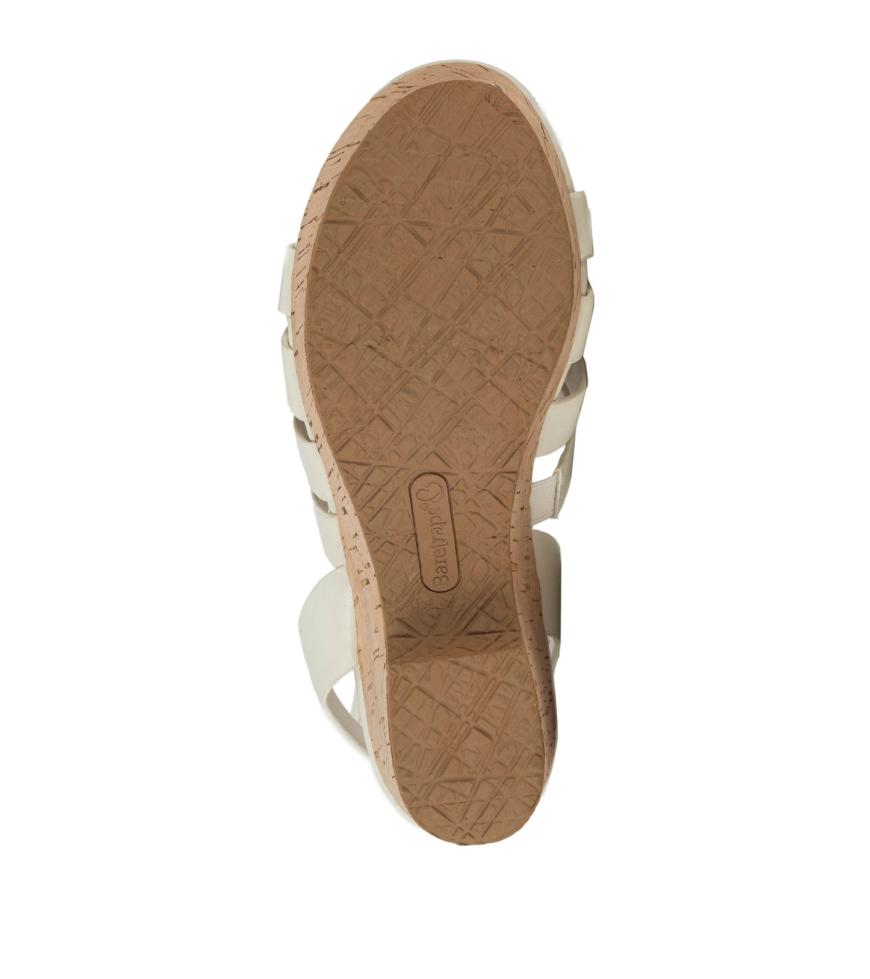 Baretraps Classic Comfort Sandals | Women Bonita Wedge Sandal Cream