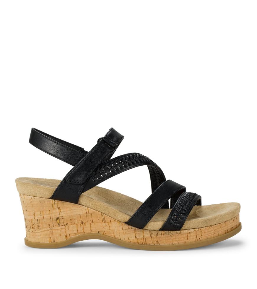 Baretraps Classic Comfort Sandals | Women Ciara Wedge Sandal Black