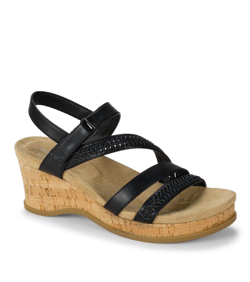 Baretraps Classic Comfort Sandals | Women Ciara Wedge Sandal Black