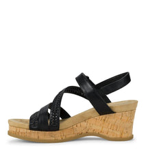 Baretraps Classic Comfort Sandals | Women Ciara Wedge Sandal Black