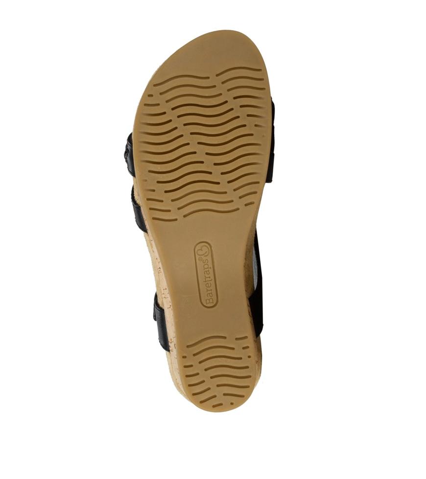 Baretraps Classic Comfort Sandals | Women Ciara Wedge Sandal Black