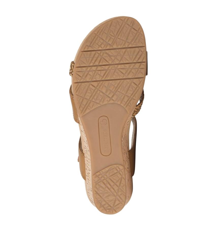 Baretraps Classic Comfort Sandals | Women Farah Wedge Sandal Caramel