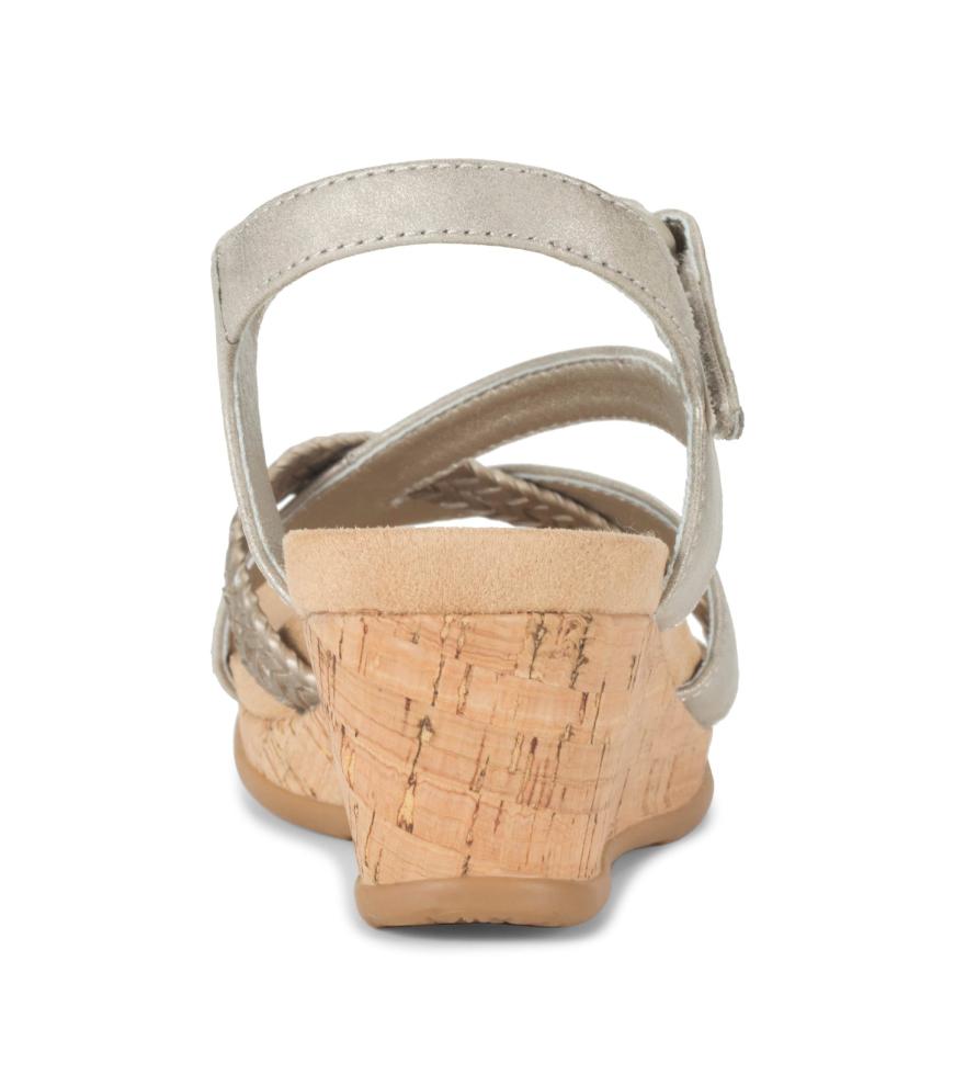 Baretraps Classic Comfort Sandals | Women Farah Wedge Sandal Champagne